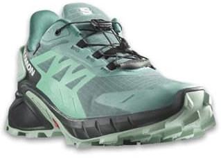 Salomon Damen Running Shoes, Dusty Turquoise/India Ink/Blue, 38 EU