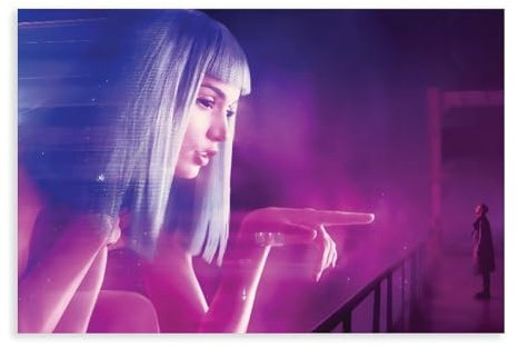 Blade Runner 2049 Filmabdeckung, Leinwand, Poster, Wandkunst, Dekor, Bild, Gemälde für Wohnzimmer, Schlafzimmer, Dekoration, ungerahmt, 60 x 90 cm