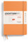 LEUCHTTURM1917 370737 Wochenkalender & Notizbuch 2025, Medium A5 Hardcover - 12-Monats-Planer, liniert - Apricot, Englisch