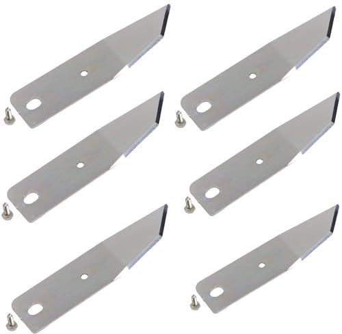 6x10,3CM Klinge passend für AL-KO Robolinho EFCO Brill OLEO MAC Solo 119459