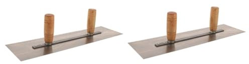 OSALADI 2stücke Putty Cutter Doppelgriff Trockenbau-spachtel Für Wandbeschichtungen Vielseitiges Werkzeug Für Mauerarbeiten Glätten Und Polieren Langlebig Und Robust