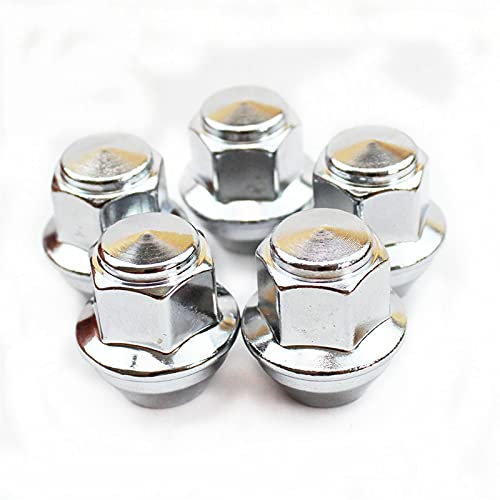 Bulloni Antifurto Per Ruote 5pcs / Lot Cromho Rotelle Dadi Uso adatto per Ford Foucs MK3 Mondeo Kuga Escape Fiesta Fusion Lincoln M12 * 1.5