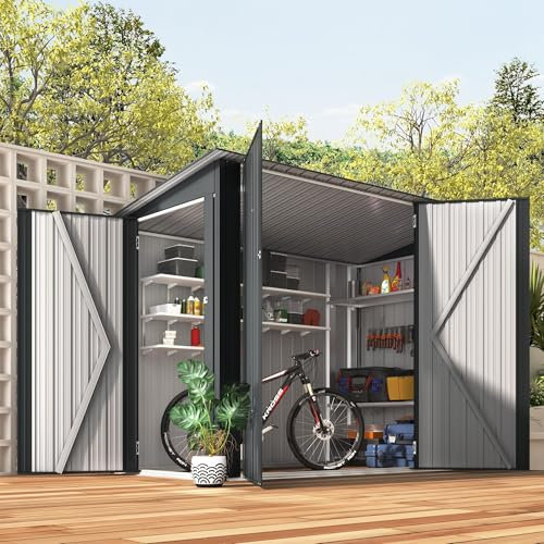 U-MAX 2.3x1.2m Garden Shed Bike Storage