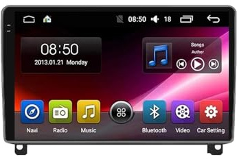 Car Radio para Peugeot 407 CC SW 407CC 2004-2011 9 Pulgadas Android 15 Autoradio con Wireless Carplay Android Auto para, 8 Core 6G+128G