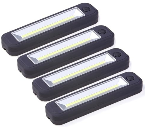 Northpoint LED Arbeitsleuchte Arbeitslampe Stableuchte Werkstattlampe Batterie Taschenlampe Magnet Haken (4)