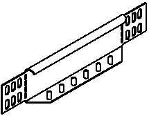 obo-bettermann Automatischer Band. portacbl. – Reduzierung rweb620 60 x 200 mm verzinkt