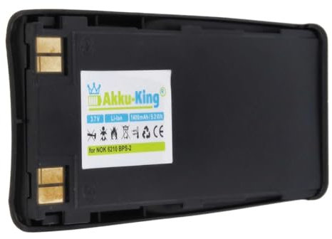 Akku-King Li-Polymer Battery for Nokia 6210 5110 5130 6110 6150 6161 6310 6310i 7110 - replaces BPS-2, BLS-2, NPL-1-1500mAh