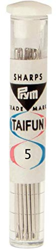 Hand Sewing Needles Sharps No.5 Taifun 0.80x40 mm Silver col