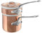 Mauviel 6104.12 M'Héritage 150S Kochtopf Wasserbad 12 cm, Edelstahlguss, verzinntes Kupfer