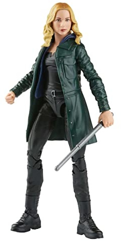 Hasbro Avengers Marvel Legends Series MCU Disney Plus Sharon Carter Action Figure 6-inch Collectible Toy, includes 4 accessories and 2 Build-A-Figure Part