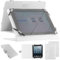 ebestStar - Funda Universal imitacion Cueroa de color BLANCO para Tablet PC 10 10.1 10.2  estilo tradicional modelo ex. Android Tablet PC Tab Epad Apad, MID pad, SuperPad, Samsung Galaxy Tab 10.1 P7500 P7510, Tab 2 10.1 P5100 P5110, Galaxy Note 10.1 N8000, 10 Blackberry player book, 10 E reader book, Acer ICONIA A500 A501, Motorola XOOM MZ601 10 Advent Vega, etc