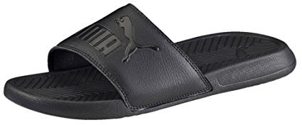 Puma Popcat, Unisex-Erwachsene Dusch- & Badeschuhe, Schwarz (Black 03), 42