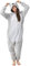 Katara 1744 - Koala Kostüm-Anzug Onesie/Jumpsuit Einteiler Body für Erwachsene Damen Herren als Pyjama oder Schlafanzug Unisex - viele Verschiedene Tiere