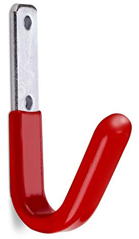 OrgaTech Universalhaken flach gummiert 82 x 35 mm Gerätehalter Montagehaken Allzweckhaken