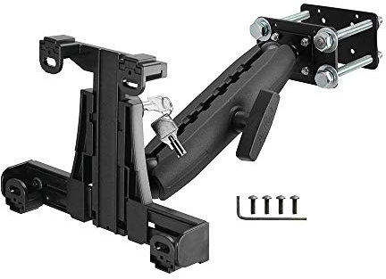 ARKON Mounts - Soporte para tablet con bloqueo de carretilla elevadora con brazo de eje de 8.5 pulgadas, flexibilidad ajustable, instalación sin esfuerzo, diseñado para vehículos de almacén, se adapta