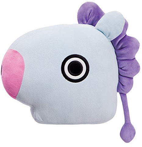 Aurora BT21 Offizieller Merchandise Artikel von Aurora World, MANG Plüschkissen, 61346, Violet, 16x32