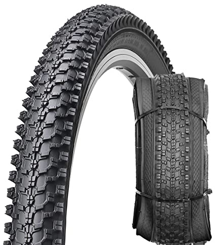 MOHEGIA 26x1.95 Inch Mountain Bike Tire,26 Steel Bead All-Terrain Folding MTB Replacement Tire - High-Performance Durable for Off-Road, Street & Trail Adventures-1 Unit