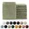 Blumtal Premium Frottier Waschlappen Set 10 teilig 100% Baumwolle - Oeko-TEX zertifizierte Waschlappen 10x (15x20 cm) - Ultra saugstarkes Frottier Seiftücher Set waschbar °60 - Seiflappen Grün