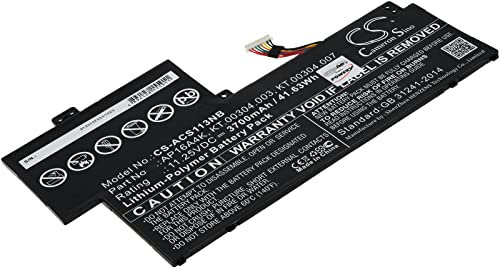 Akku kompatibel mit Acer Typ AP16A4K, 11,25V, Li-Ion
