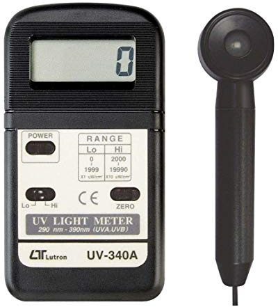 * Versand innerhalb von 1 Tag * Industrielles UV-Lichtmessgerät mit UV-Sensorsonde (Bereich: Niedriger Bereich: 1999 uW/cm^2) für den Laboreinsatz von Modell: UV-340A