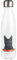 Bouteille Isotherme blanche au motif I love chat noir