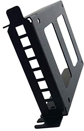 Ntcpefy Pci Slot 2.5 IDE / Ssd/HDD Back Wall Mount Hard Drive Compartment with Bracket Half Height