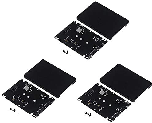 Cusstally 3X M.2 Ngff a 2.5 Pulgadas Ssd/Msata a Adaptador Tarjeta