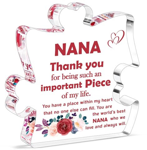 Oma Geschenke für Großmutter, Geschenke von Enkelkindern, Geburtstag, Muttertag, Weihnachten, Erntedankfest, Geschenk für Oma, Gigi, Oma, Geschenkidee, Dankeschön, Oma, Acryl-Deko-Schild/Schild