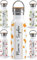 OWLBOOK Tropische Früchte Orangen Trinkflasche personalisiert Edelstahl Wasserflasche für Frauen Damen - Thermosflasche [600ml] - nachhaltige Sportflasche auslaufsicher schadstofffrei | BPA frei
