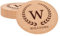 Salvamanteles de corcho personalizados, salvamanteles absorbentes grabados personalizados para platos calientes, ollas, sartenes, bandejas para hornear, platos calientes para mesa (W)
