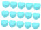 HOMSFOU 15pcs Box Valentine Tins Wedding Favor Boxes Chocolate Tins Heart Shape Metal Heart Tin Small Tins Paper Heart Shaped Boxes Wedding Favour Boxes Small Metal Tins Mint Candy