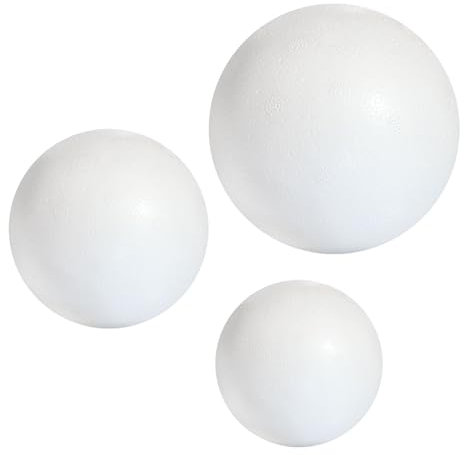MCE-Commerce A309943, Polystyrol, Weiß, 10cm, 12cm, 15cm