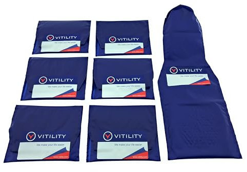 750ml Pinkelbeutel Taschen-WC für Unterwegs Notfall Toilette WC für Frauen, Kinder, Männer - Reisetoilette Auto - Camping Festival Toilette Frauen Urinal Unterwegs Urinbeutel (1er Set)