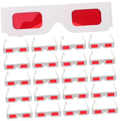 JOINPAYA Lebendige 3D-Brillen 50 Stück Herzförmig Für Partyzubehör Für Jungen Und Mädchen Valentinstagsdekoration