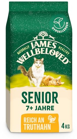 James WELLBELOVED 4kg Katze Senior Trockenfutter Truthahn