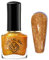 Virellay Nagellack Gold Glitzer, Gold Glitzernagellack mit Regenbogen Ohne UV Lampe, 10 ML Langanhaltender Schnelltrocknender für Frauen