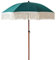 KXWOQ3ED Parasol de Jardin Portable, Parasol de Plage Boho avec Frange, Protection UV, Imperméable, Parasol de Table d'Extérieur Vert