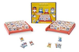 Jeu de stratégie en bois Moulin Roty Qui es tu? Les Loufoques