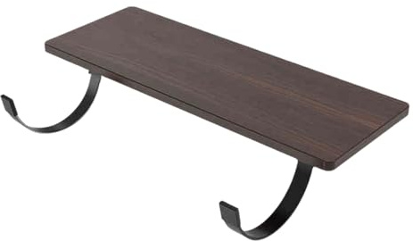 LYMGRZ Plateau d'extension de Bureau Pliable, Plateau d'extension Ergonomique et Pliable, Plateau d'extension de Table d'appoint, en Bois, Pliable, Facile à Installer, Gain de Place, amél