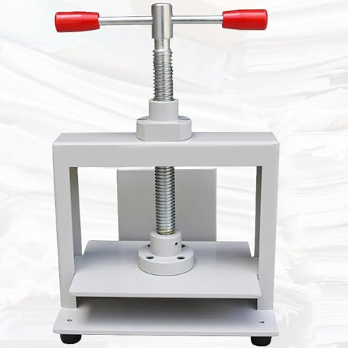 MegLob A5-Papierpressmaschine, Ergonomische Buchbindepapiermaschine, Robustes Buchbinderwerkzeug Zum Glätten Von Papier, Glättungsmaschine Für Finanzbelege