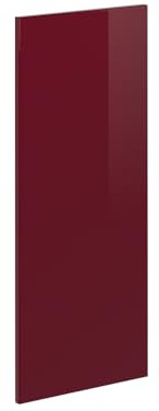 Vicco Küchenfront R-Line, Rot Hochglanz, 29.6 x 71.3 cm