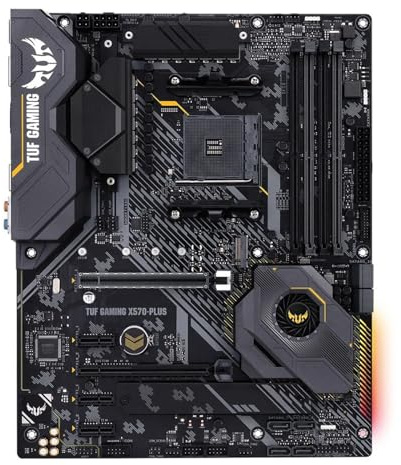 Placas Base Fit For ASUS TUF Gaming X570-PLUS X570 Placa Madre AM4 CPU Compatible con Ryzen 5 7600X 9 7900X 7 7800X3D 5900X Ram DDR4 M.2 ATX