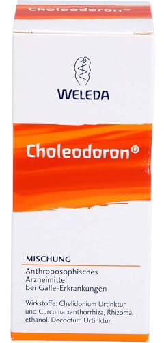 WELEDA Choleodoron Mischung bei Galle-Erkrankungen, 50 ml Lösung