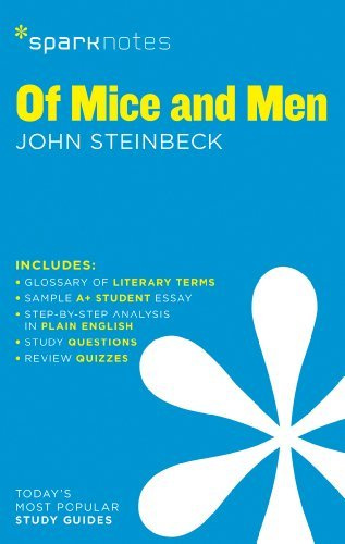 Of Mice and Men SparkNotes Literature Guide (SparkNotes Literature Guide Series) by SparkNotes, Steinbeck, John (2014) Paperback