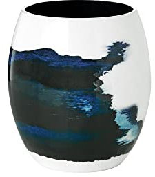 Stelton Stockholm, Ø 131, klein-Aquatic Vase, Aluminium und Emaille, 16.5 x 16.5 x 19 cm