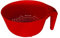 EASY MAKE KU6012 Passoire avec Poignée PP Violet/Rouge/Noir/Vert 25,50 x 22 x 11 cm