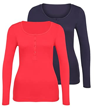 H.I.S Henry I. Siegel Damen Langarmshirt