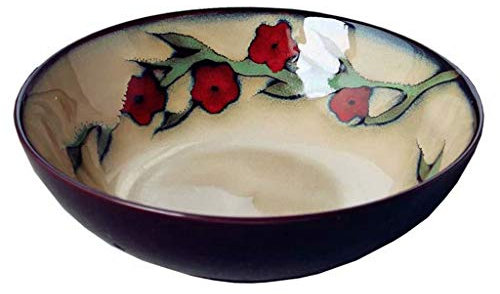 HYLR 7.87in Céramique Bol de Soupe Vaisselle Japonaise pour Restaurant Cuisine Soupe de pâtes Dessert Salade de Fruits Bols à céréalesà Dessert Vaisselle Bowl Salad