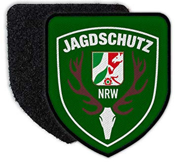 Copytec Patch Jagdschutz NRW Bundesjagdgesetz Jagdgesetz Bundesland Schutz Wild #33741