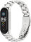 Mi Band 5 Armband Mi Band 6 Ersatzarmband Edelstahl Metall Armband Armband Zubehör für Xiaomi Mi Band 4 Mi-Band 3